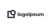 A black and white logo with the word " logopsum ".